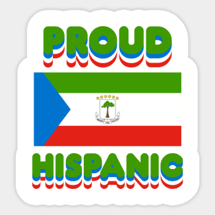 Proud Hispanic Sticker